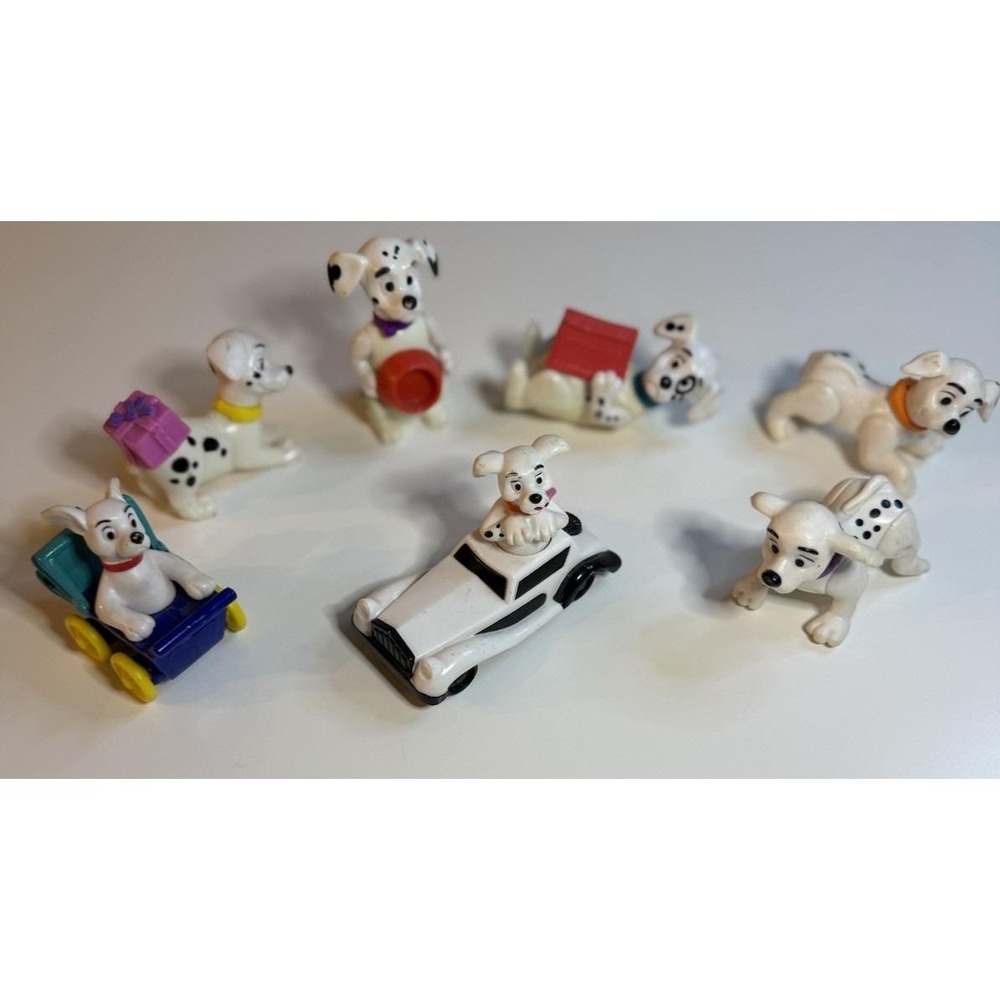 Vintage 1996 McDonald's 101 Dalmatians Happy Meal Collectors Set Pre-owned